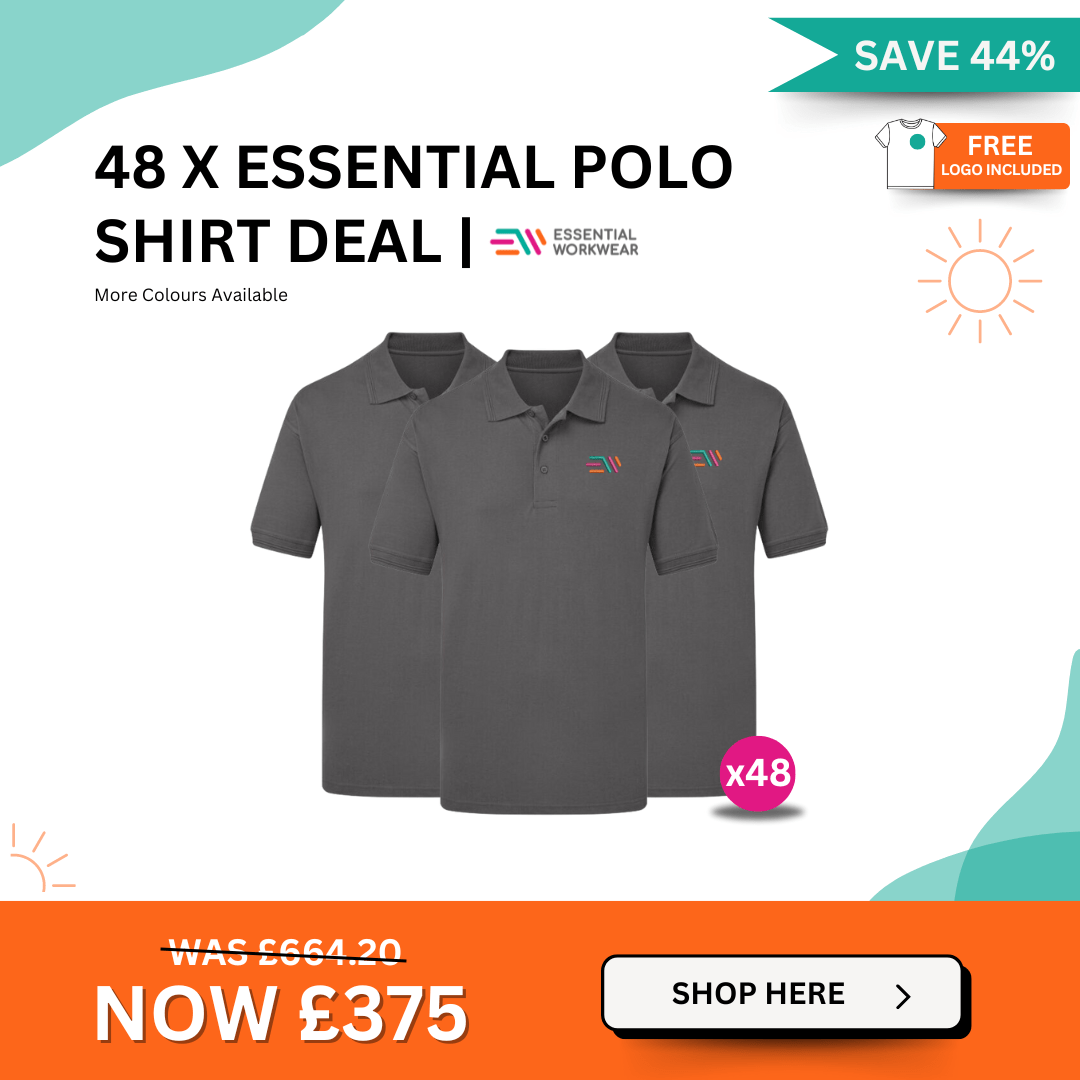 48 x Essential Polo Shirt Deal