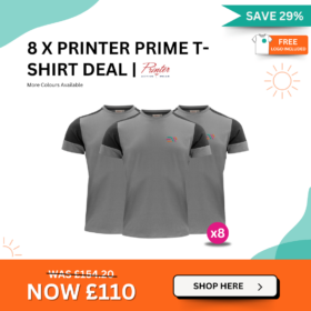 8 x Printer Prime T-Shirt Deal