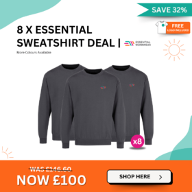 8 x Essential Sweatshirt Deal