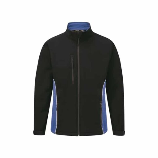 Silverstone Softshell Jacket_ Navy-Royal Blue