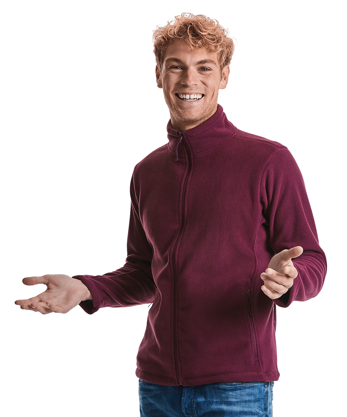 Russell full-zip outdoor fleece