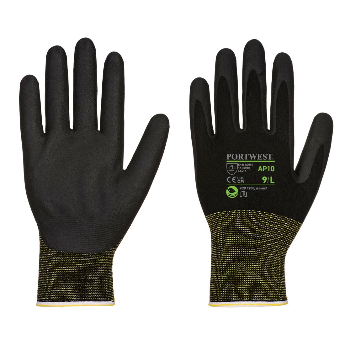 Portwest Planet Foam Nitrile Bamboo Gloves – 12 pack