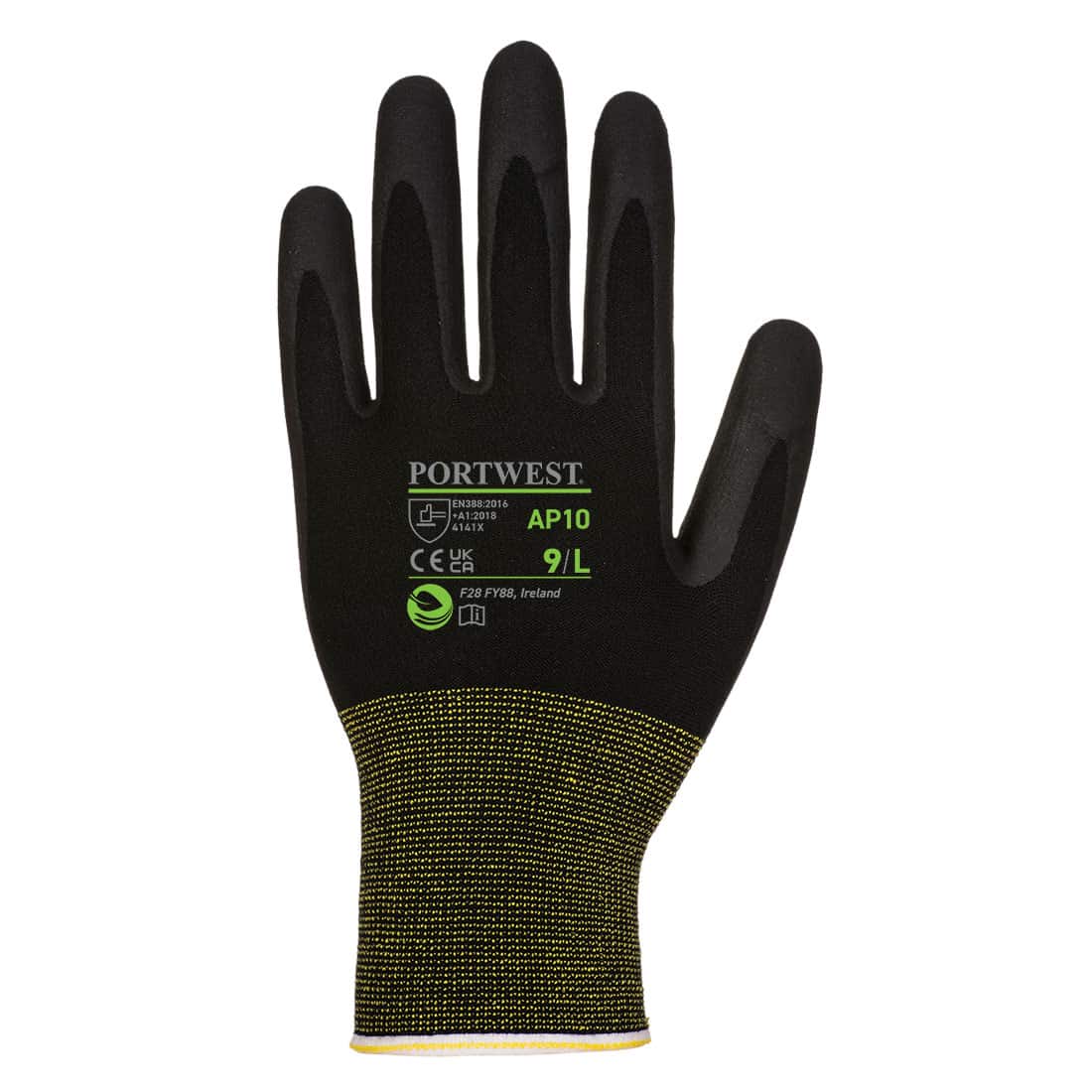 Portwest Planet Foam Nitrile Bamboo Gloves – 12 pack
