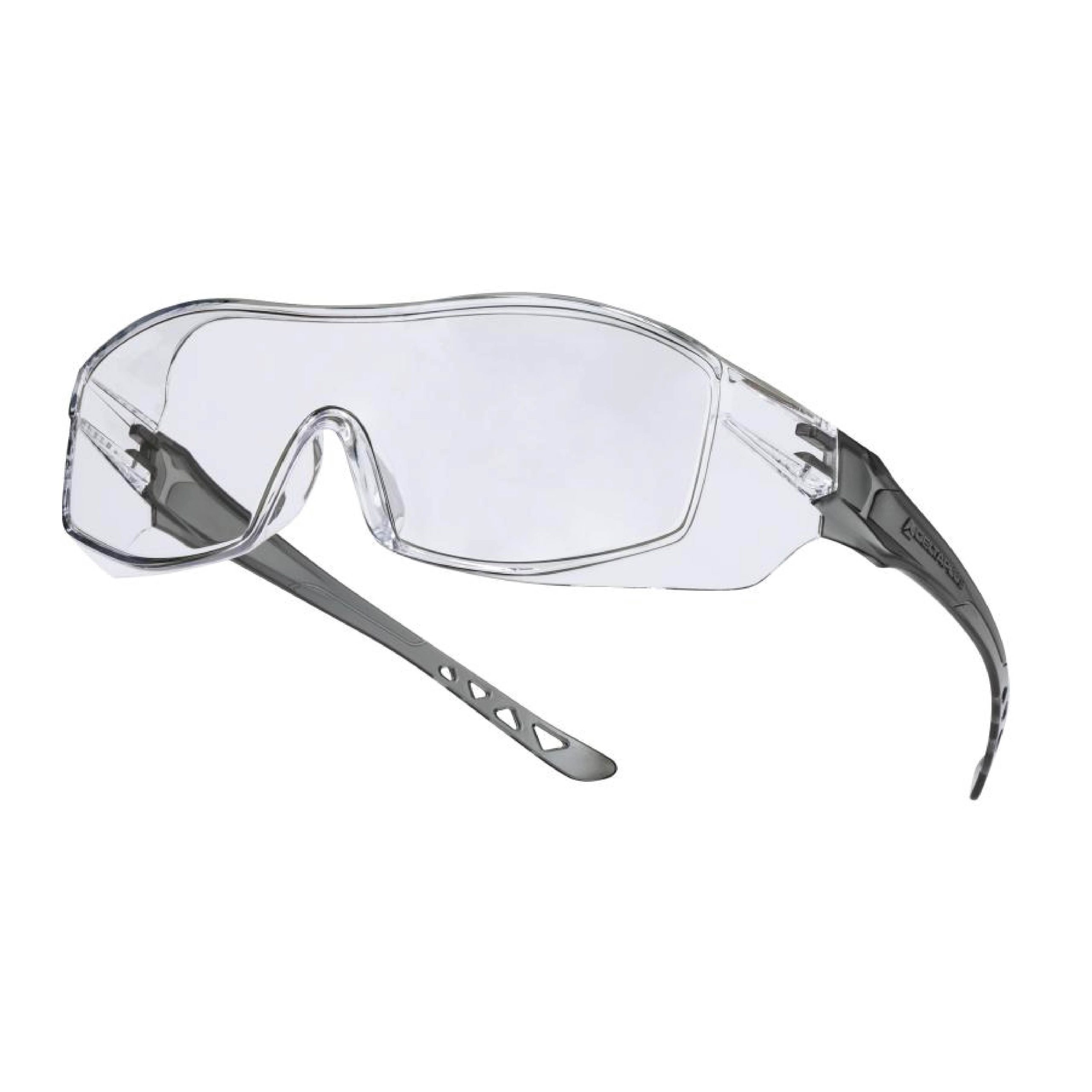 Single lens polycarbonate over glasses