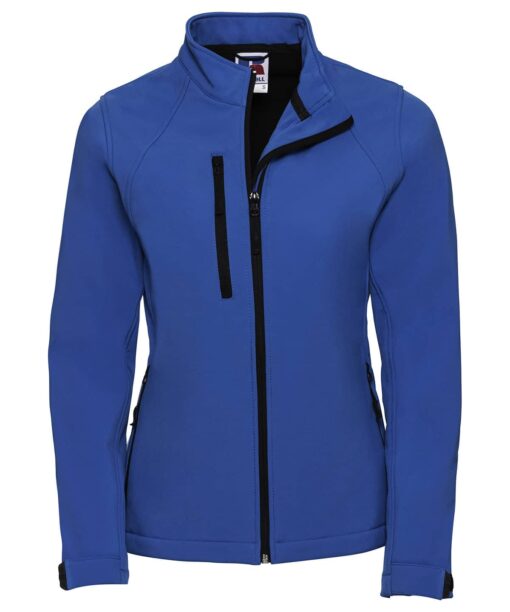 Russell Women's Softshell Jacket - Azure Blue
