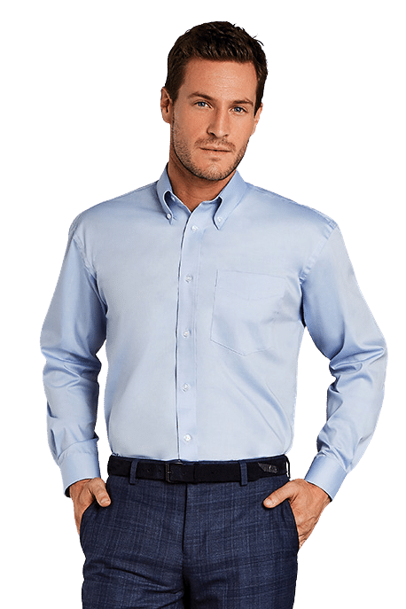 Kustom Kit Long Sleeve Corporate Oxford Shirt