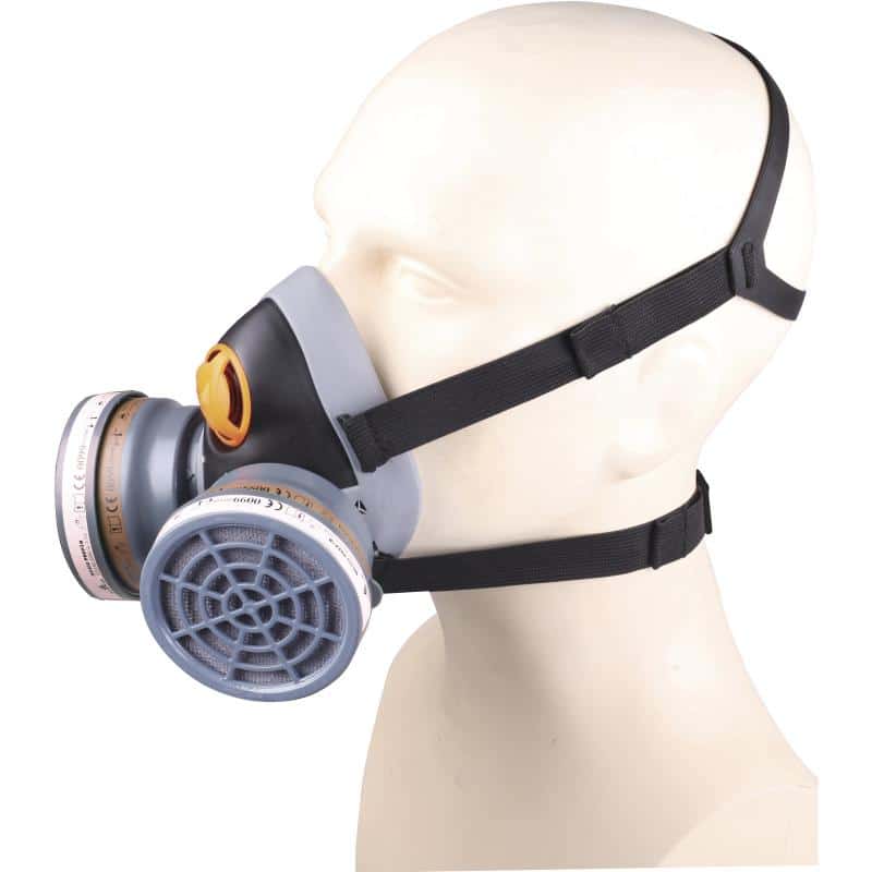 Delta Plus Respirator Half Mask M6400 Spray Kit – A2 P3