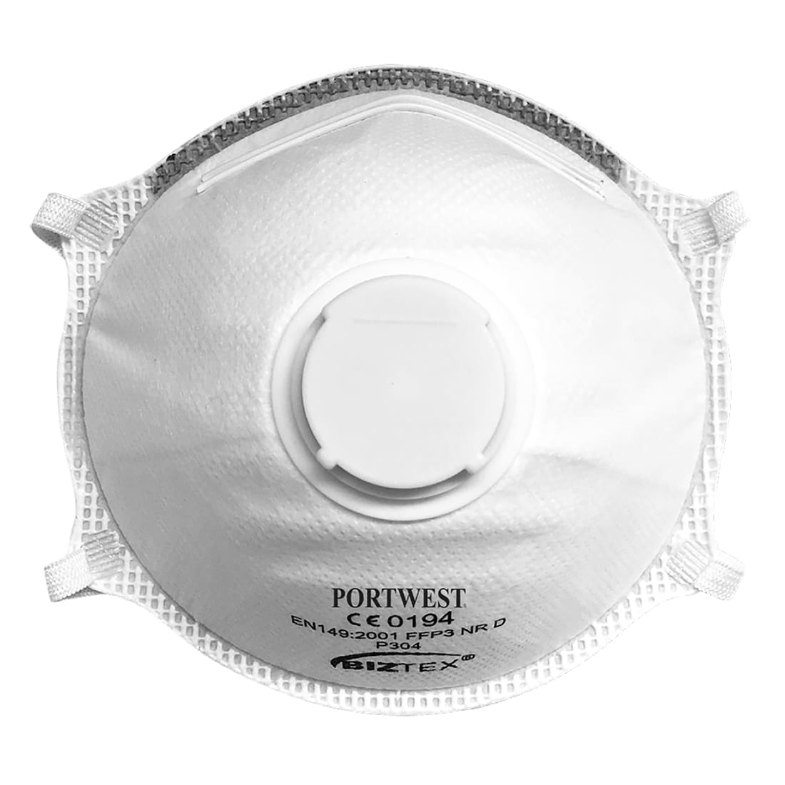 Portwest FFP3 Valved Dolomite Light Cup Respirator – Pack of 10