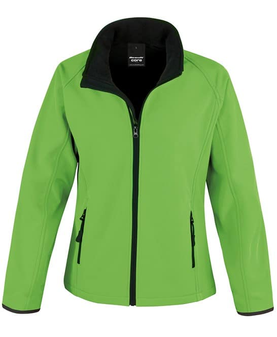 Result Core Two-Tone Softshell Jacket – Ladies Fit