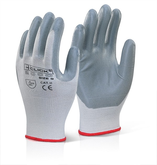 Click 2000 EC6 Nitrile Foam Coated Glove – Pack of 10
