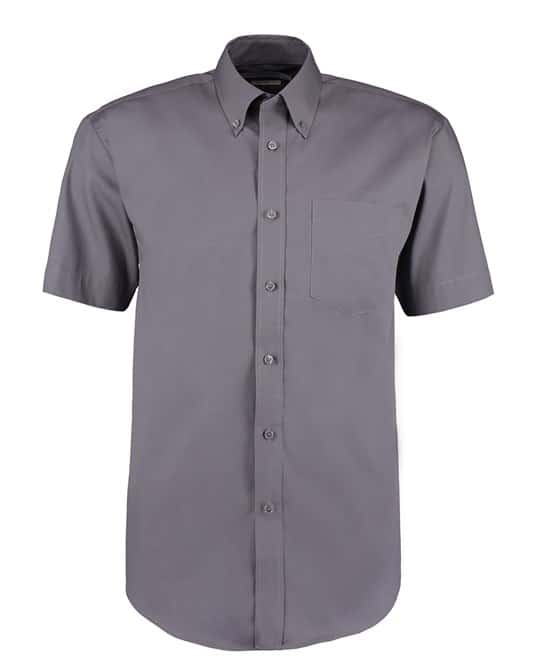 Kustom Kit Oxford Shirt Short-Sleeved