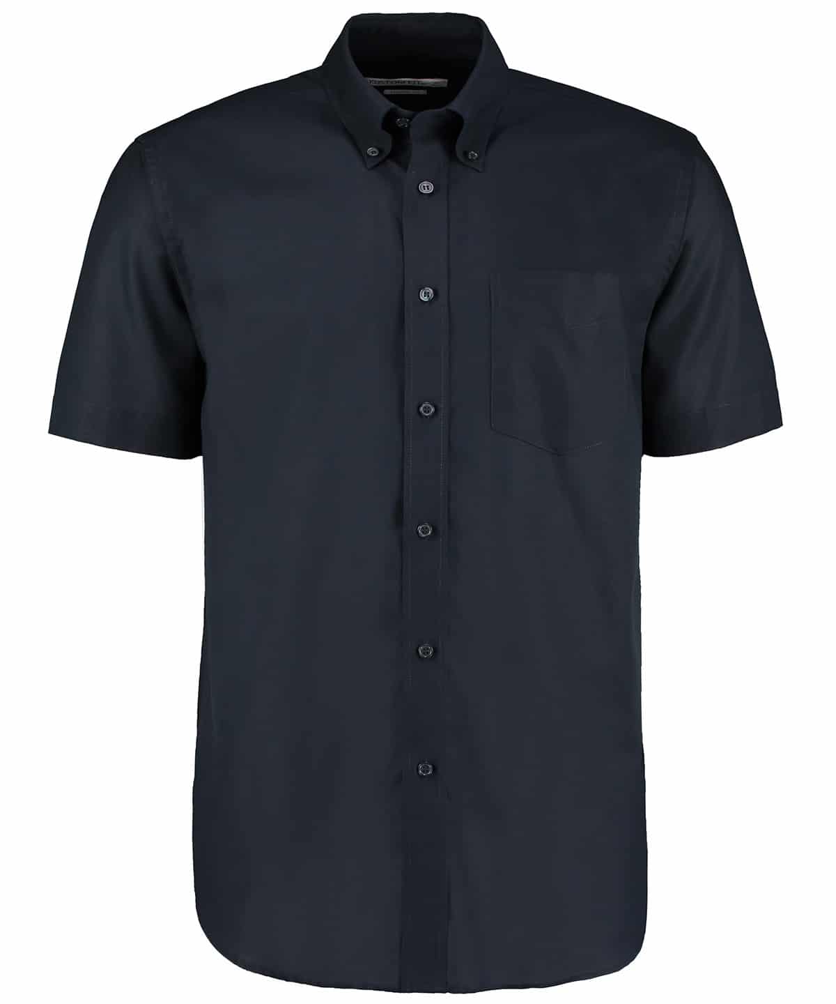 Kustom Kit Workplace Short-sleeved Oxford Shirt – Men’s Fit
