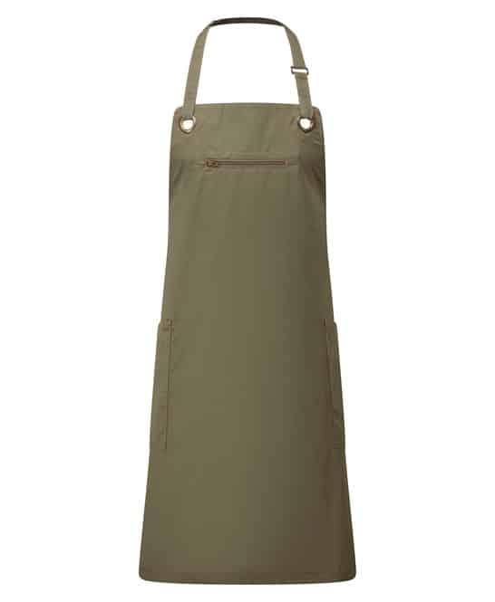 Premier Barley’ Contrast Stitch Sustainable Apron