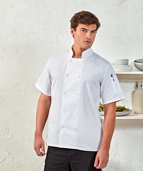 Premier Short Sleeve Chef’s Jacket